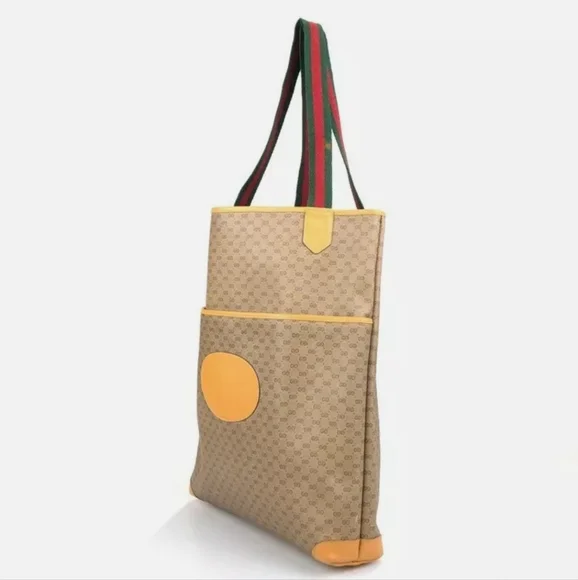 Gucci Sherry Line Handbag | Tote Vintage - Picture 3 of 11